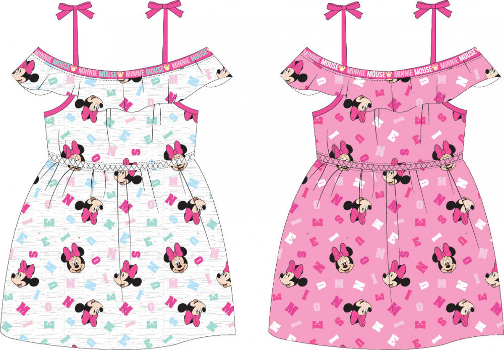 Disney Minnie bērnu vasaras kleita 104-134 cm
