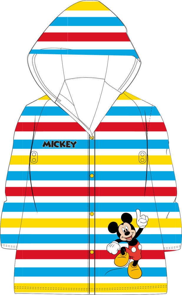 Disney Mikija lietusmētelis 98-128 cm