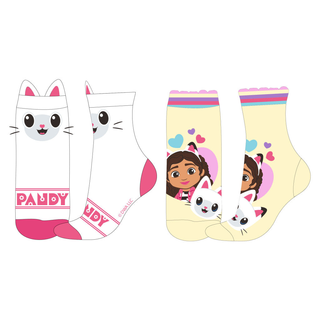 Gabby's Dollhouse Pandy bērnu zeķītes 23-34