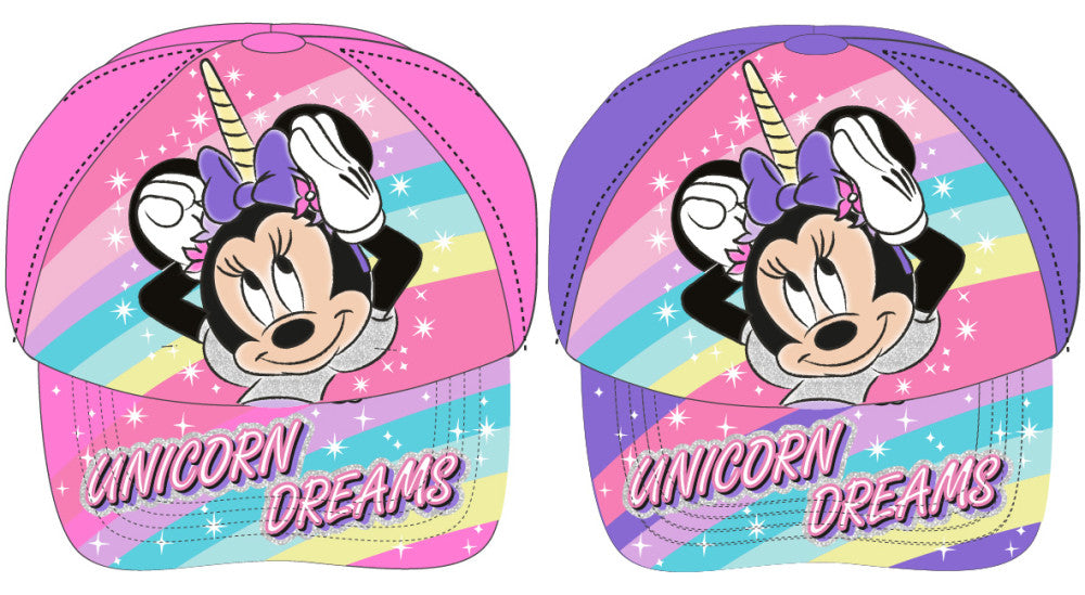 Disney Minnie Unicorn Dreams bērnu beisbola cepure 52-54 cm