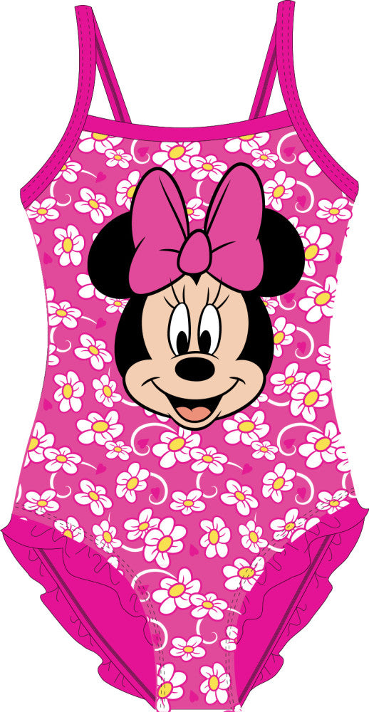 Disney Minnie Flower bērnu peldkostīms, peldēšanai 104-134 cm