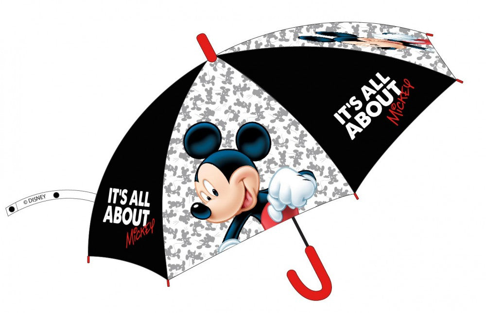 Disney Mickey bērnu pusautomātiskais lietussargs √ò74 cm