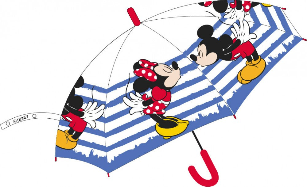 Disney Minnie bērnu pusautomātiskais lietussargs √ò68 cm