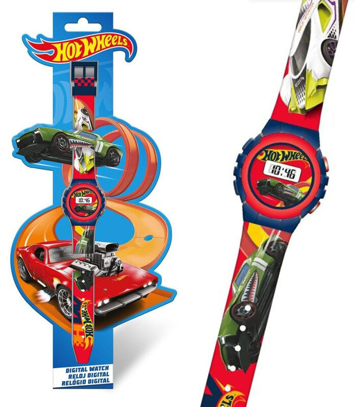 Hot Wheels spirālveida digitālais pulkstenis