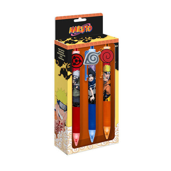 Naruto pildspalvu komplekts, 3 gab.