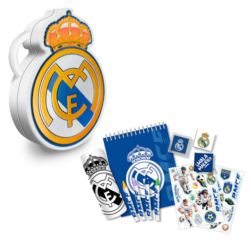 Real Madrid emblēmas 3D kancelejas piederumu komplekts