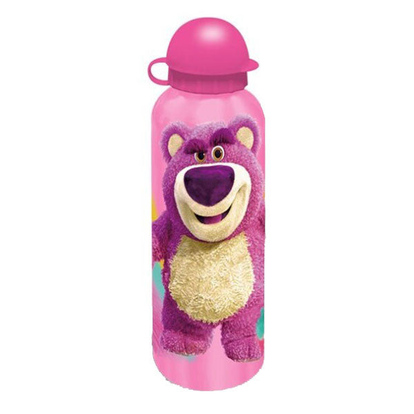 Disney Rotaļlietu stāsts Lotso Pink alumīnija pudele ar dzeršanas vāciņu 500 ml