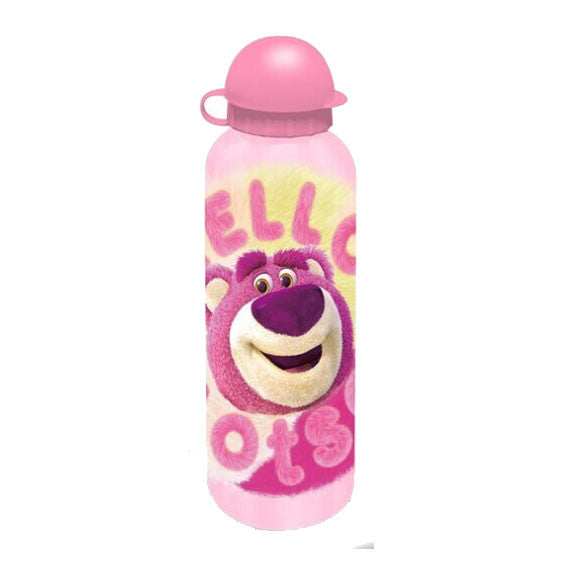 Disney Rotaļlietu stāsts Lotso Hello alumīnija pudele ar dzeršanas vāciņu 500 ml