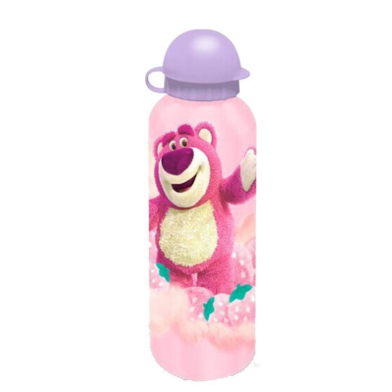 Disney Rotaļlietu stāsts Lotso zemeņu alumīnija ūdens pudele ar dzeršanas vāciņu 500 ml