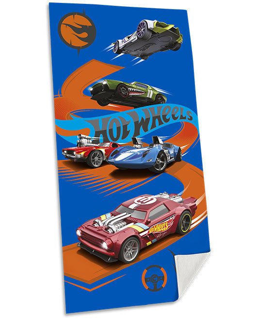 Hot Wheels Paw-fect vannas dvielis, pludmales dvielis 70x140cm