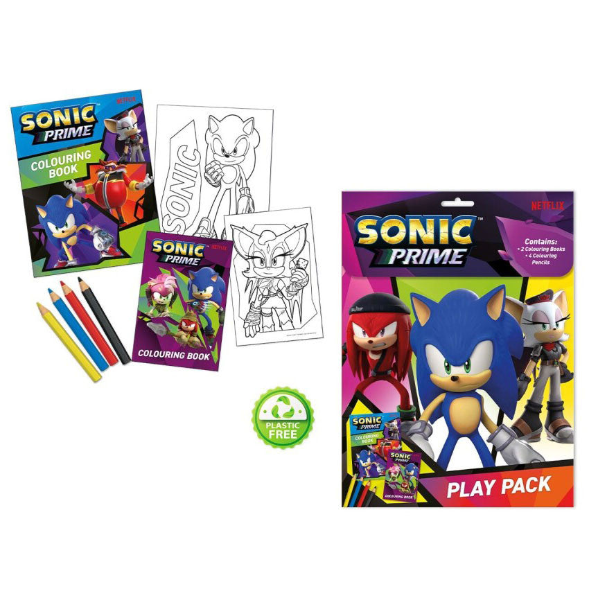 Sonic the Hedgehog Prime Sonic the Hedgehog krāsojamo spēļu komplekts