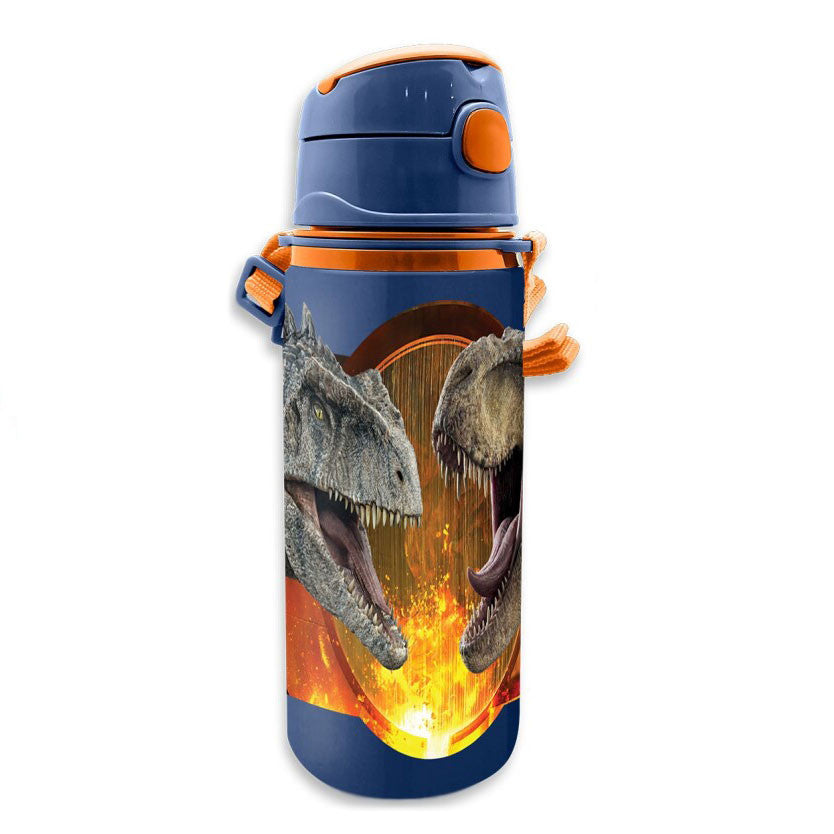 Jurassic World Dominion alumīnija pudele ar āķi 600 ml