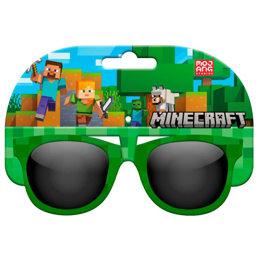 Minecraft zaļas saulesbrilles