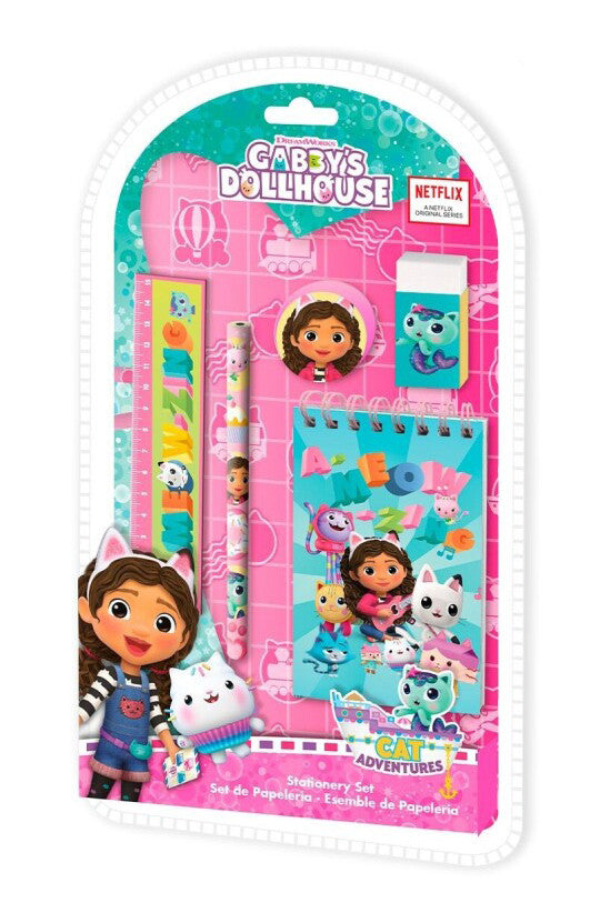 Gabby's Dollhouse Smoothie Land kancelejas piederumu komplekts 5 gab.