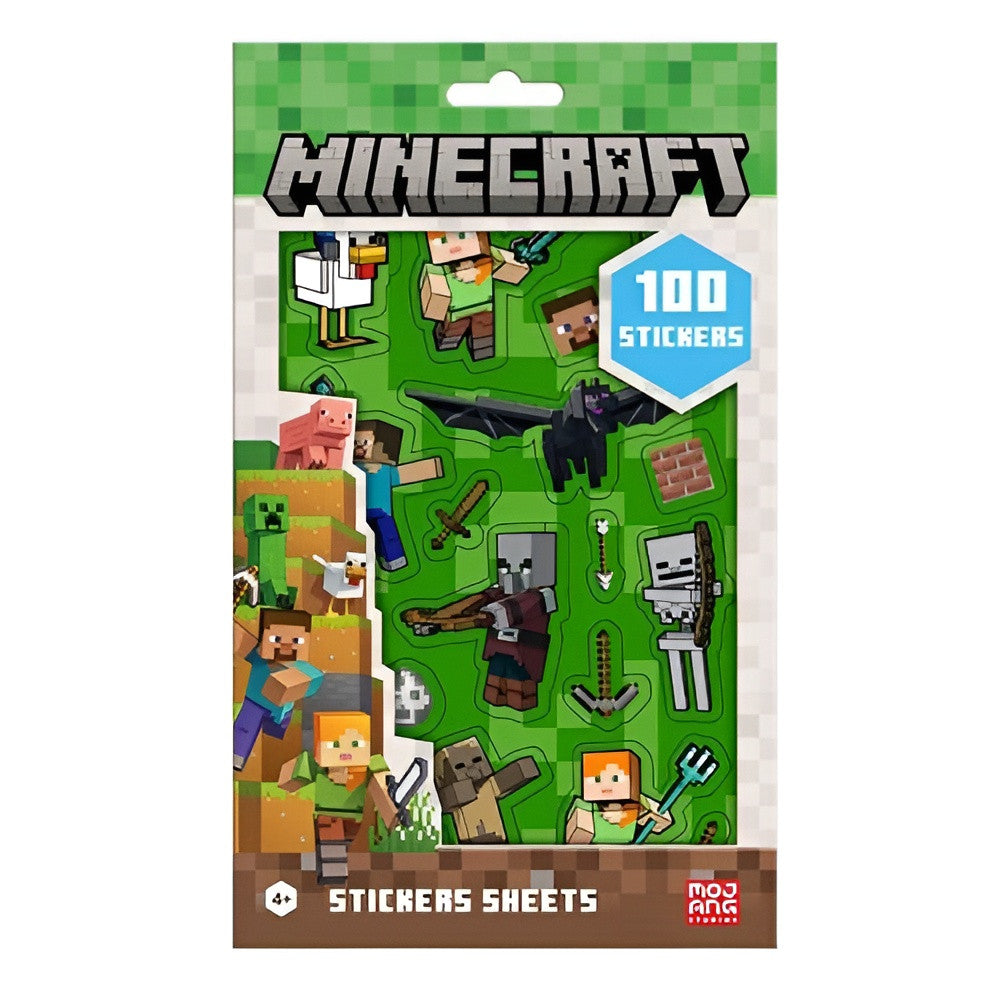 Minecraft Boom uzlīmju komplekts (5 lapas)
