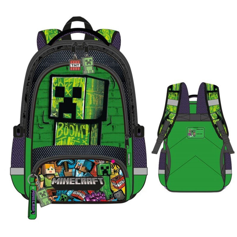 Minecraft Blocky Boom skolas soma, mugursoma 42 cm