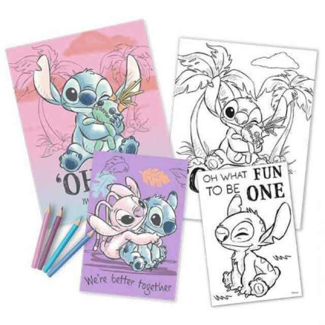 Disney Lilo un Stitch nekaunīgo krāsojamo komplektu komplekts