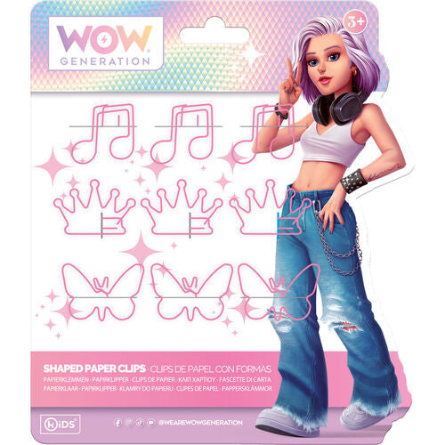 WOW Generation Alana rozā saspraudes komplekts