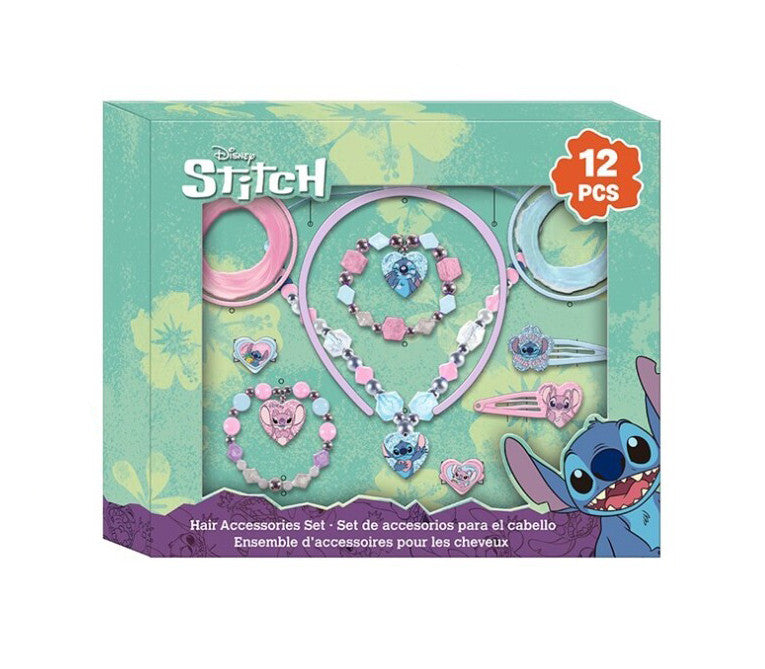 Disney Lilo un Stitch matu aksesuāru komplekts, 12 gab.