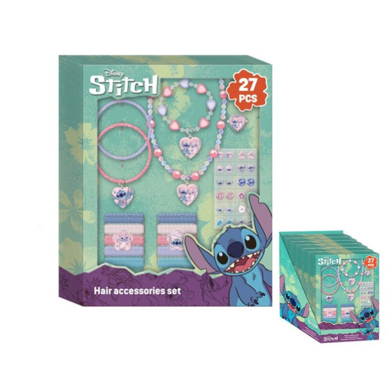 Disney Lilo un Stitch matu aksesuāru komplekts, 27 daļas