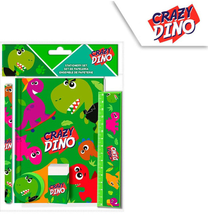 Dinozauru rakstāmlietu komplekts (5 gab.)