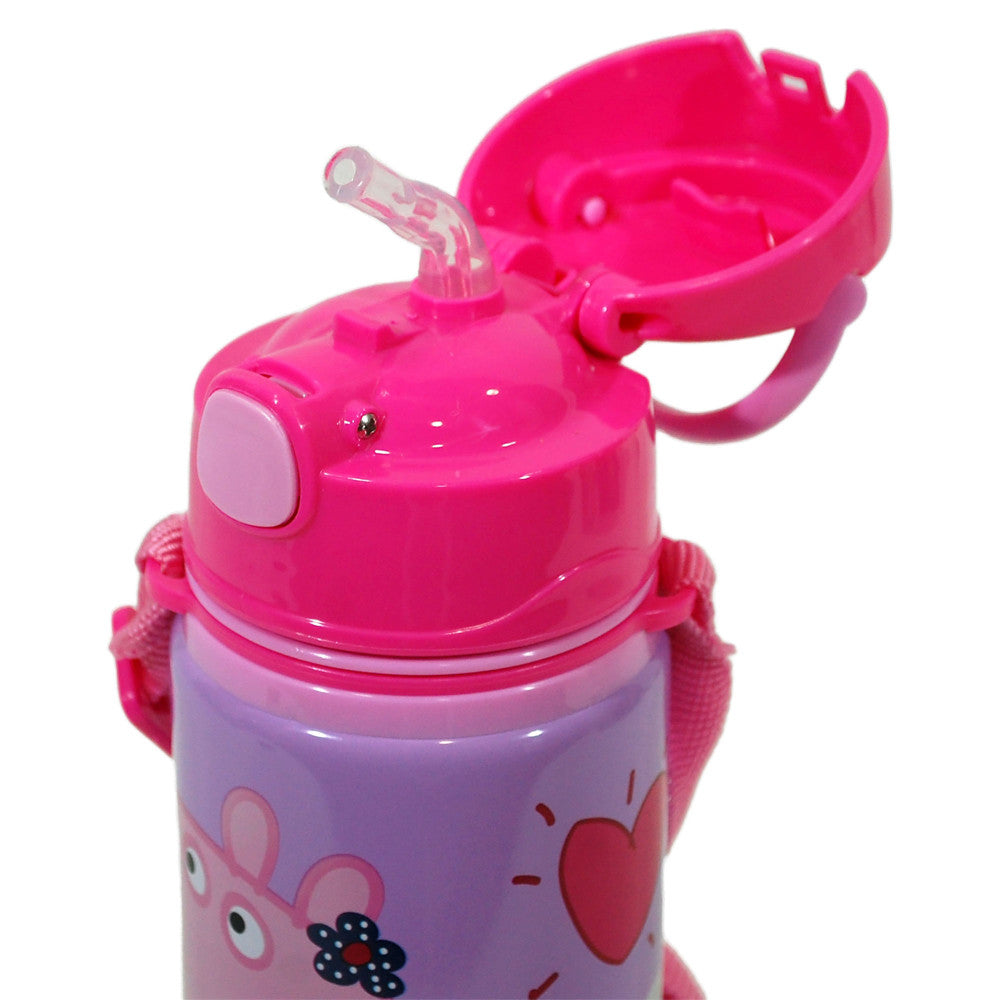 Peppa Pig alumīnija pudele ar āķi 600 ml