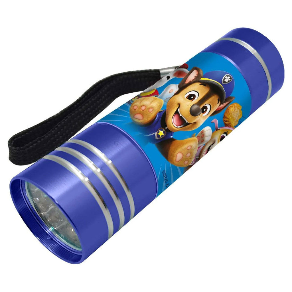Ķepu patruļas LED lukturītis ar dežūras zvaniem 9 cm