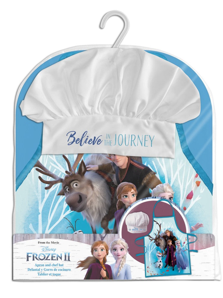Disney Frozen Snowflakes bērnu priekšautu komplekts ar divām daļām