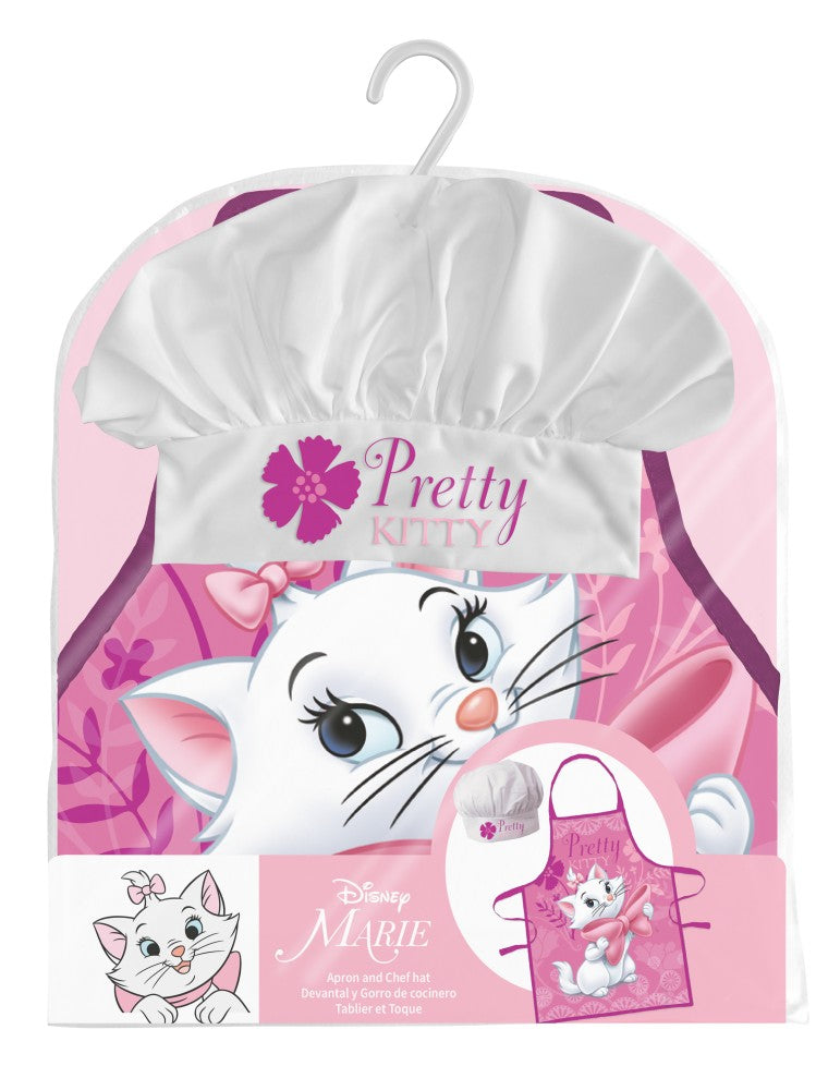 Disney Marie Pretty Kitty Cat bērnu priekšautu komplekts, 2 daļas