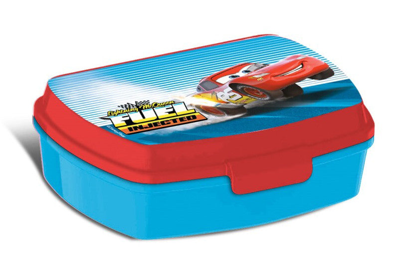 Smieklīga plastmasas sviestmaižu kaste Disney Cars