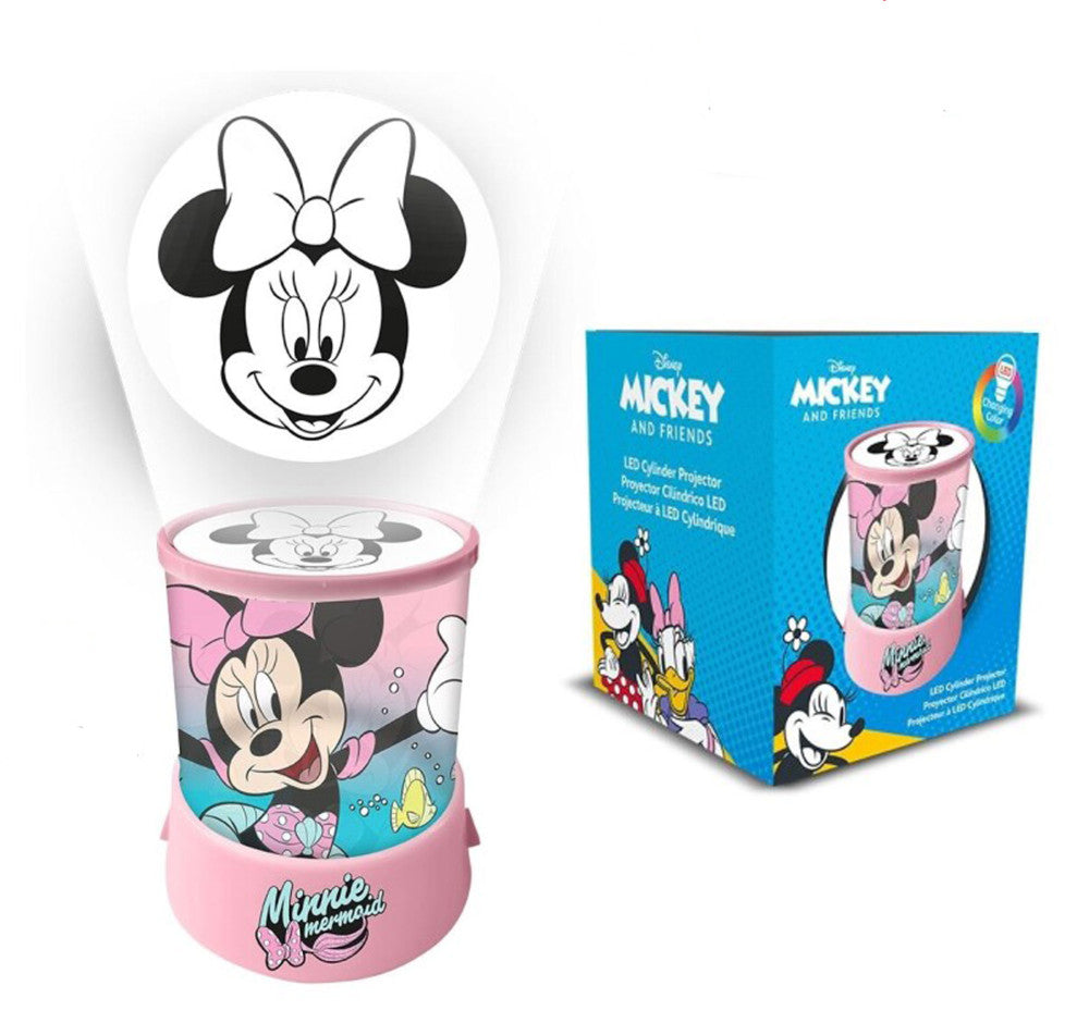 Disney Minnie nāriņas 2-in-1 projektors, lampa, naktslampiņa