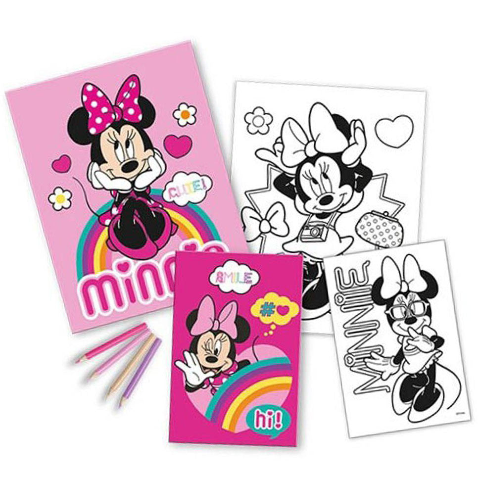 Disney Minnijas mīlīgais krāsojamais komplekts