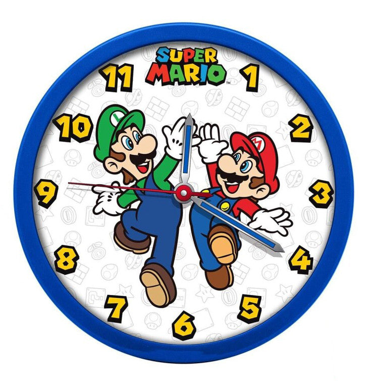 Super Mario Victory sienas pulkstenis 25 cm