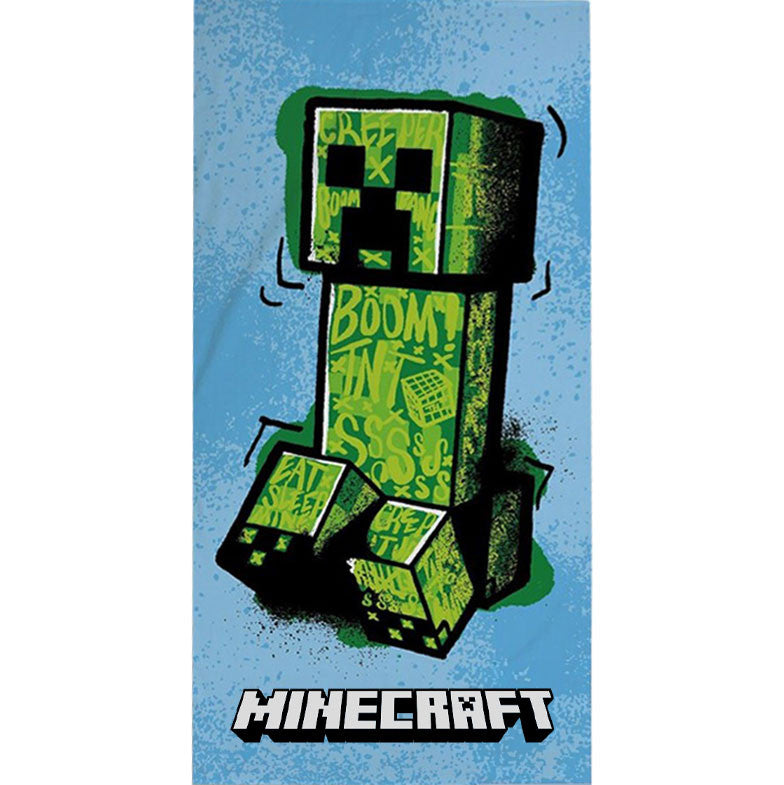 Minecraft vannas dvielis, pludmales dvielis 70x140cm