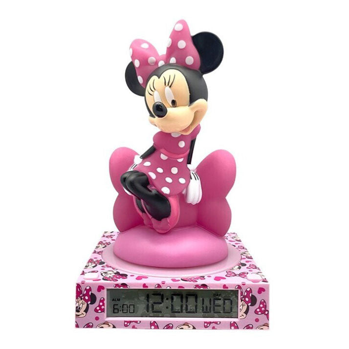 Disney Minnie Chic 3D naktslampiņa un modinātājs