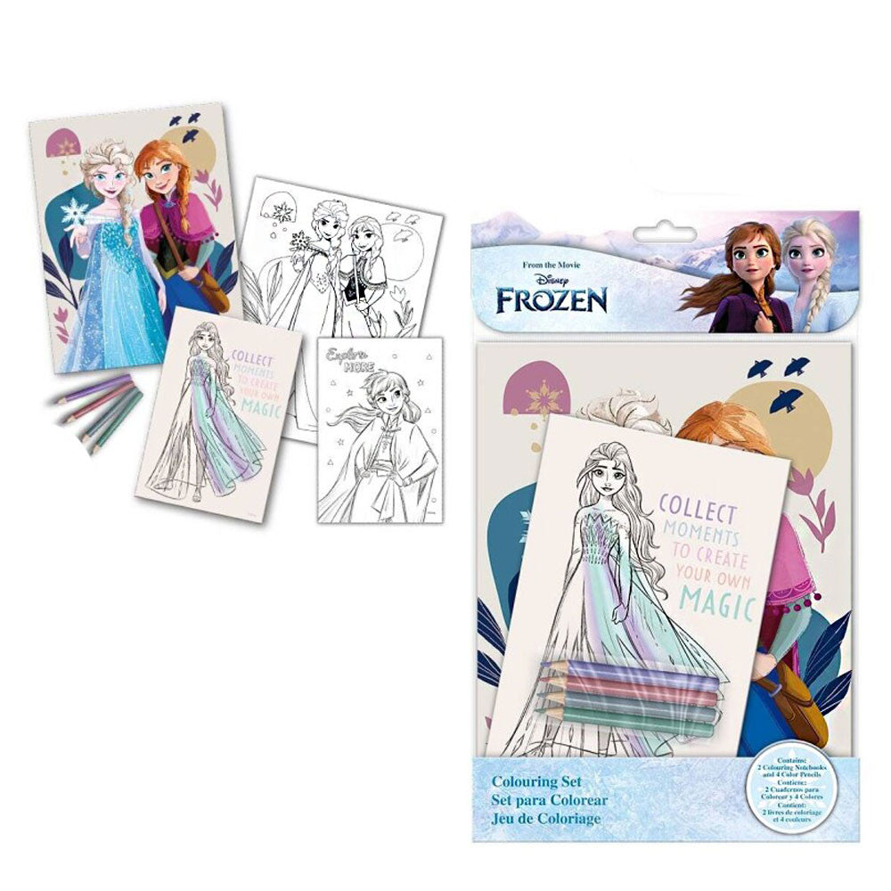 Disney Frozen apburtais krāsojamais komplekts