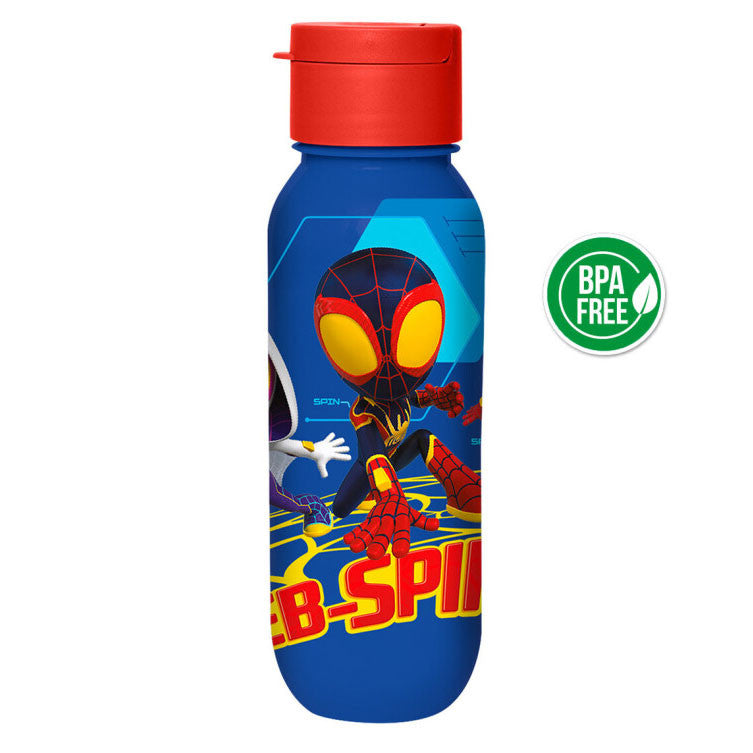 Zirnekļcilvēka Zirnekļtīkla plastmasas pudele 500 ml