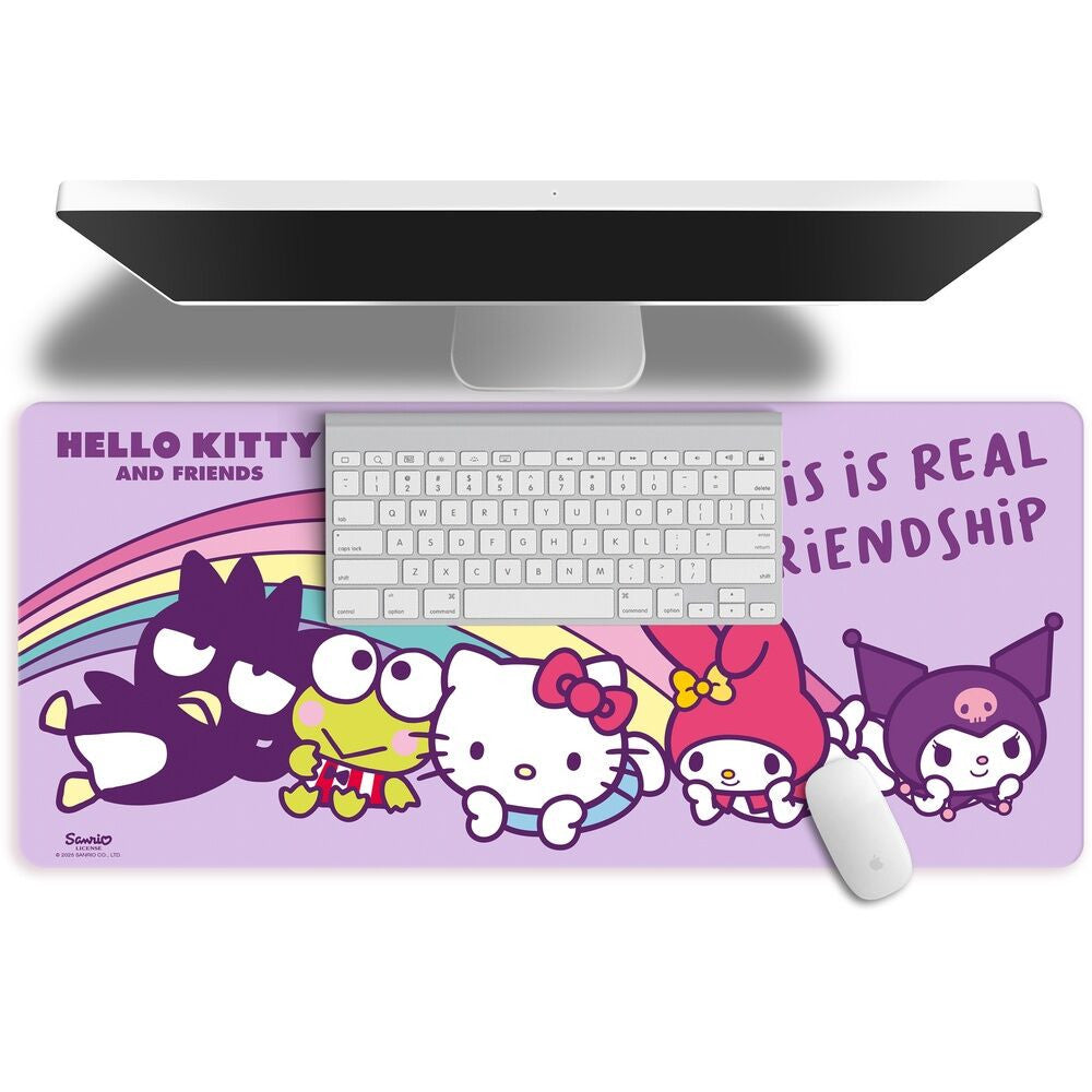 Hello Kitty Friends darbvirsmas peles paliktnis 80x35 cm