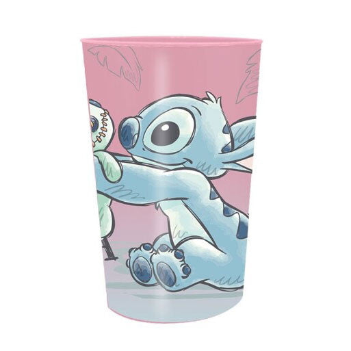 Disney Lilo un Stitch Nerātnā plastmasas krūzīte 250 ml