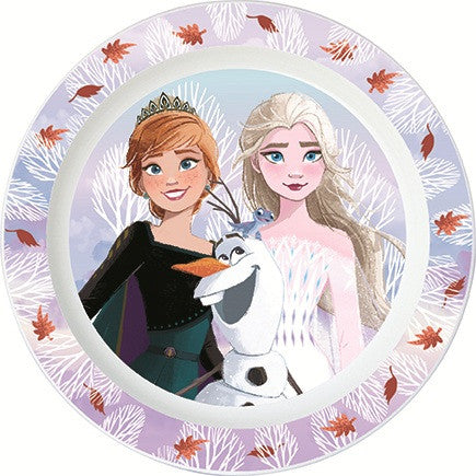 Disney Frozen rudens lapu mikro šķīvis 22 cm
