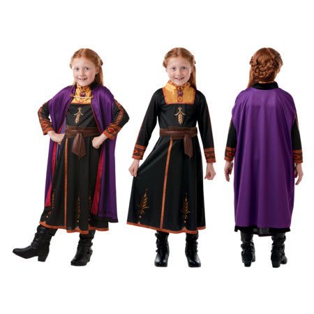 Disney Frozen Annas kostīms 3-4 gadi Rubīni