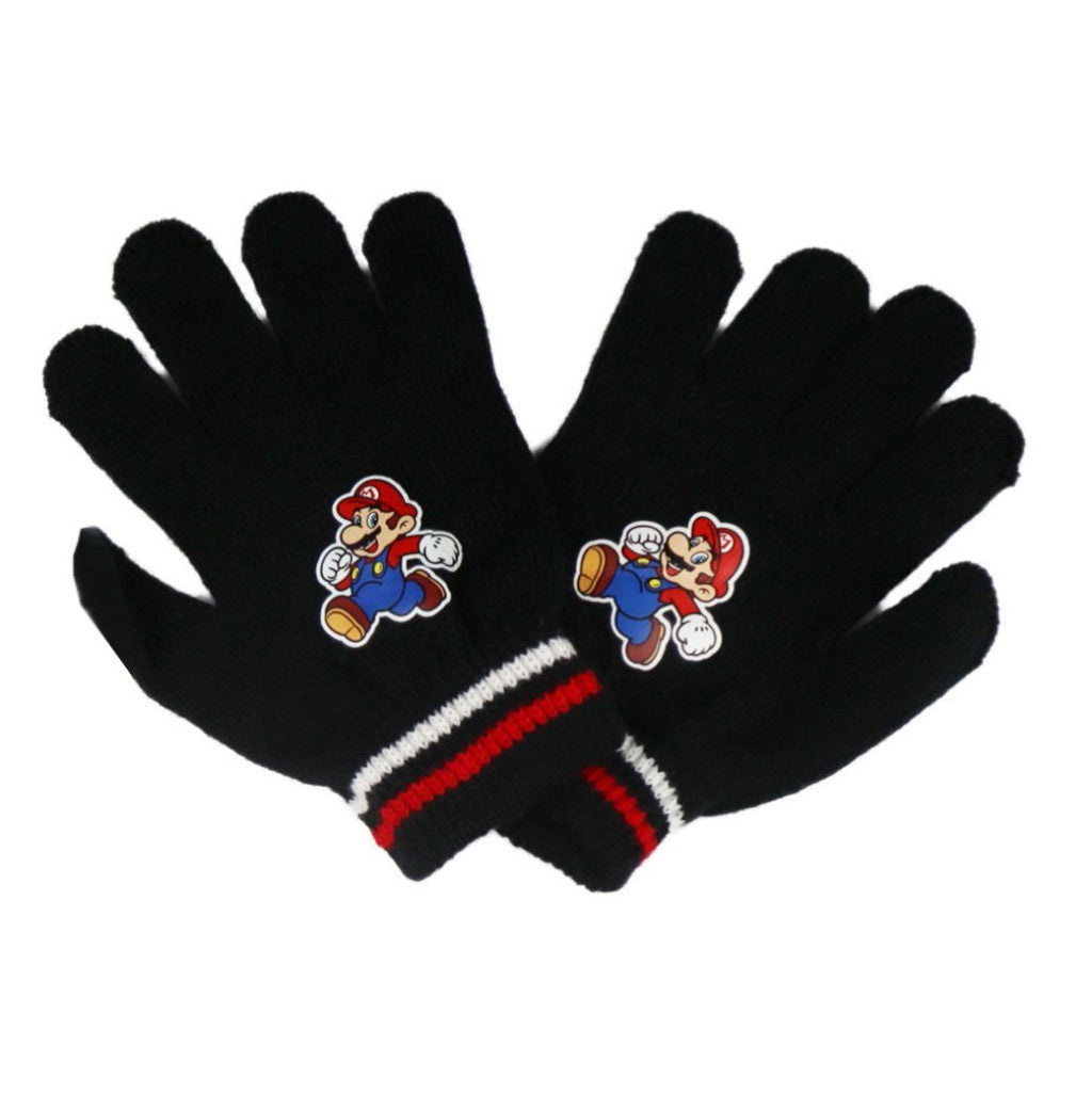 Super Mario Run bērnu cepures un cimdu komplekts