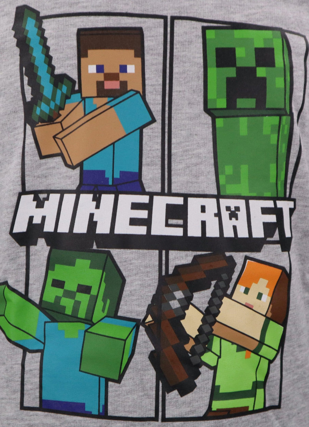 Minecraft bērnu sporta krekls 6-12 gadi