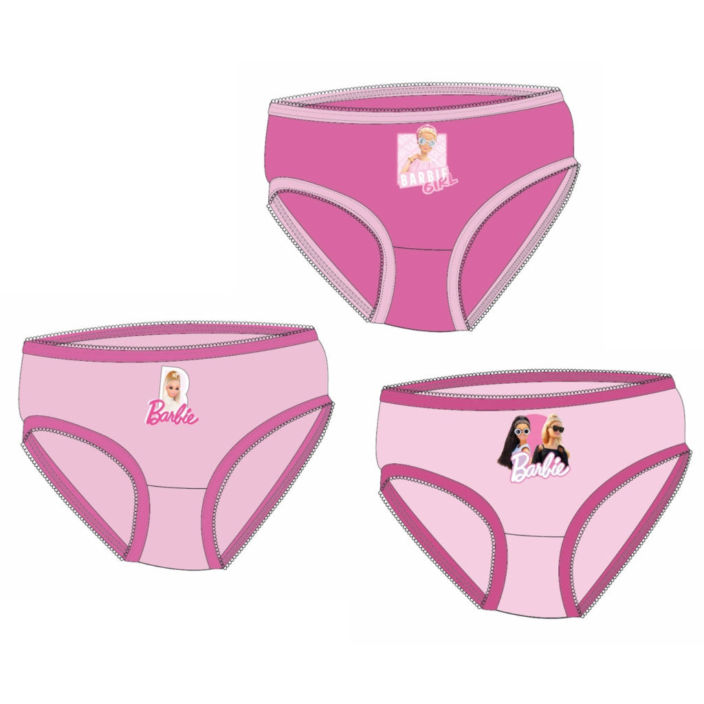 Barbie bērnu apakšveļa, biksītes 3 gab./iepak.