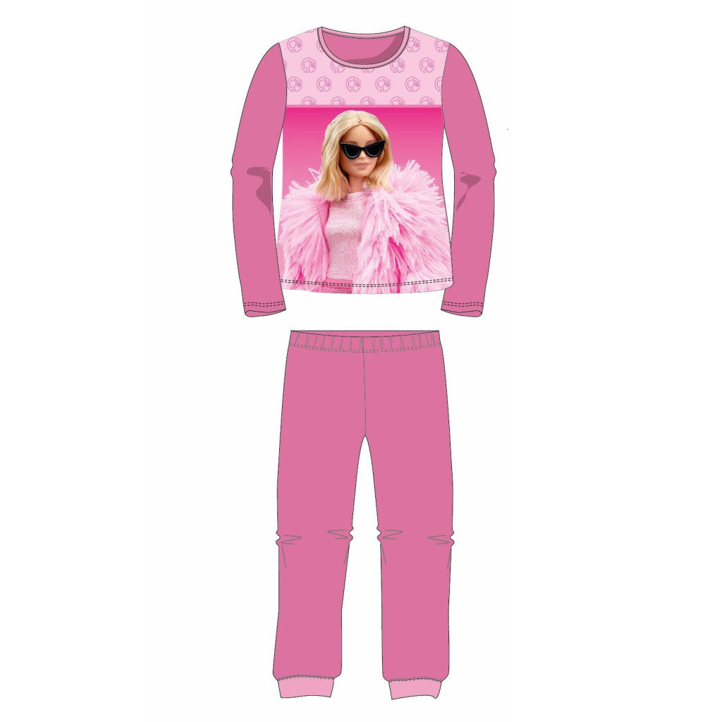 Barbie Elegant bērnu garā pidžama 3-8 gadi
