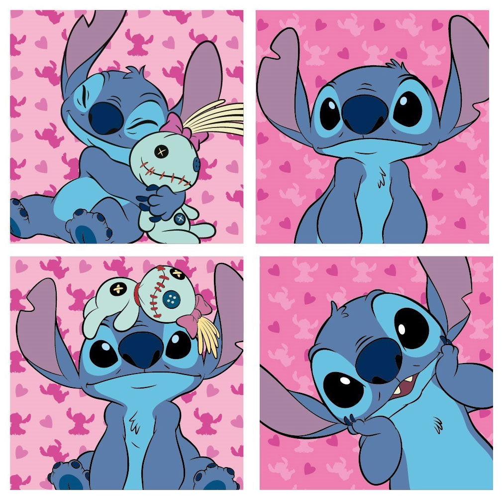 Disney Lilo un Stitch Scrump rotaļlietu uzglabāšanas kaste 30√ó30√ó30 cm