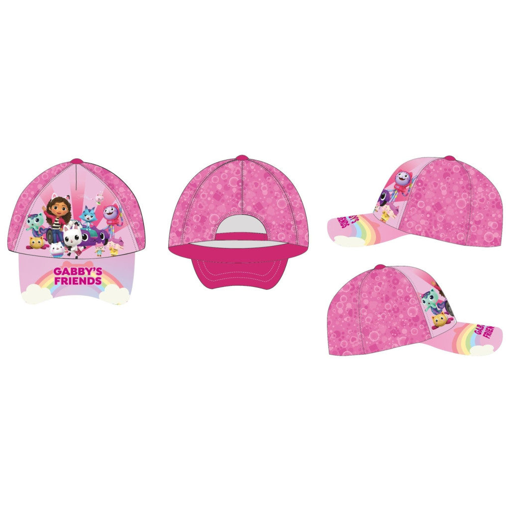 Gabby's Dollhouse Friends bērnu beisbola cepure 53 cm