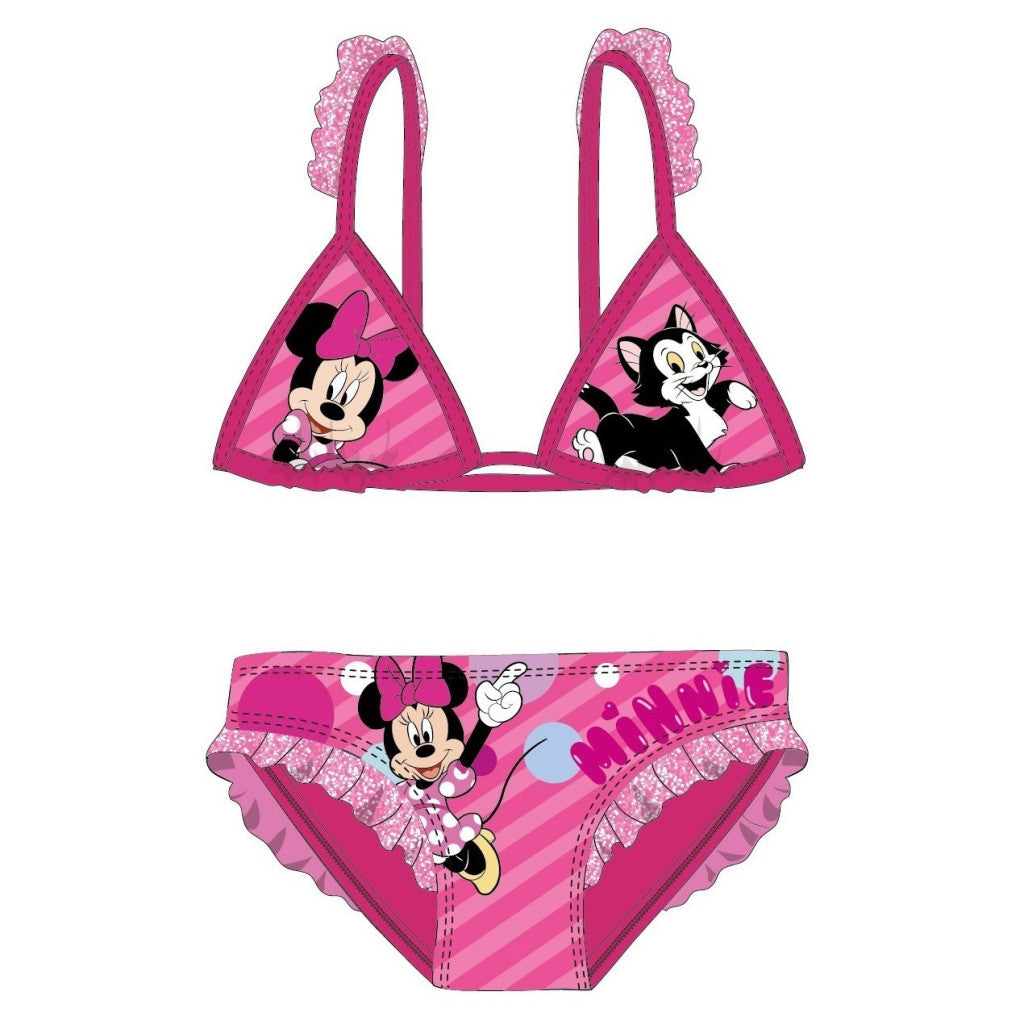 Disney Minnie Figaro bērnu peldkostīms, bikini 3-8 gadi