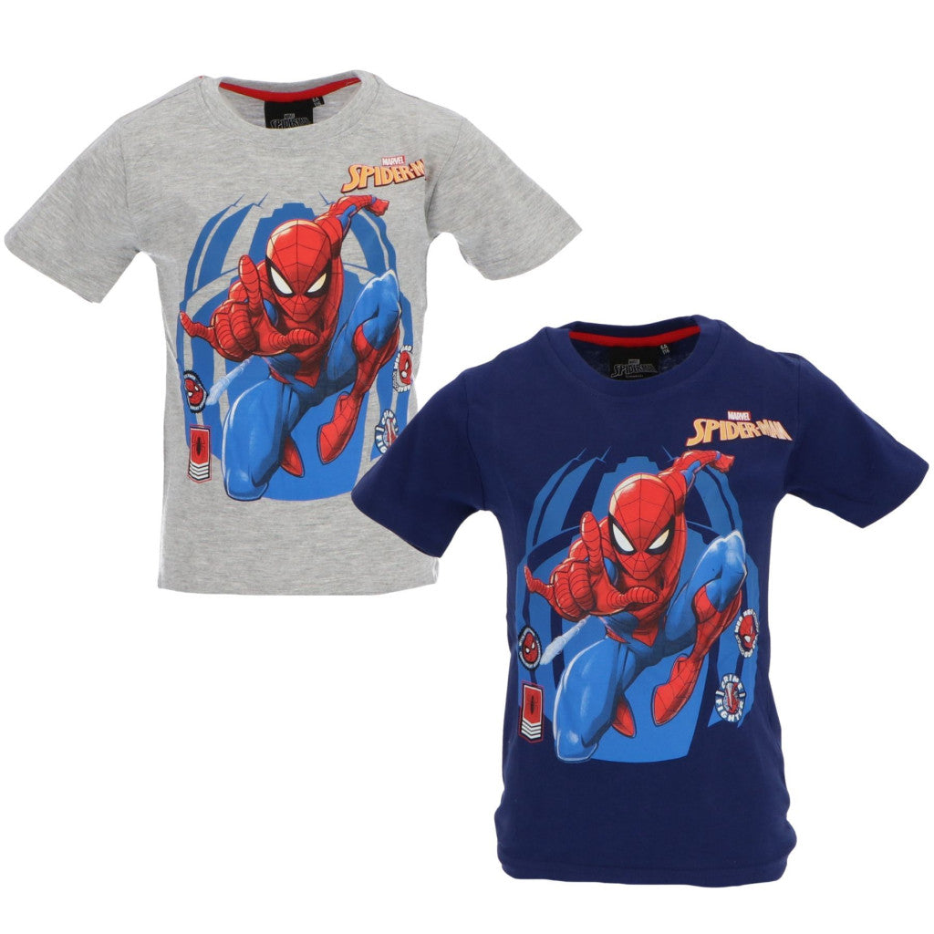 Zirnekļcilvēka Web-Slinger bērnu īsais krekls, topiņš 3-8 gadi