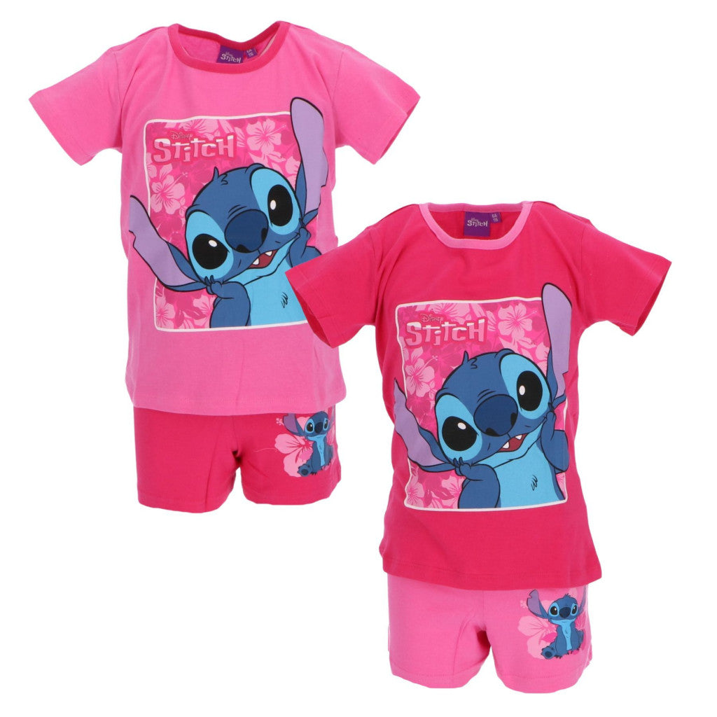 Disney Lilo un Stitch pārsteiguma bērnu īsā pidžama 3-8 gadi